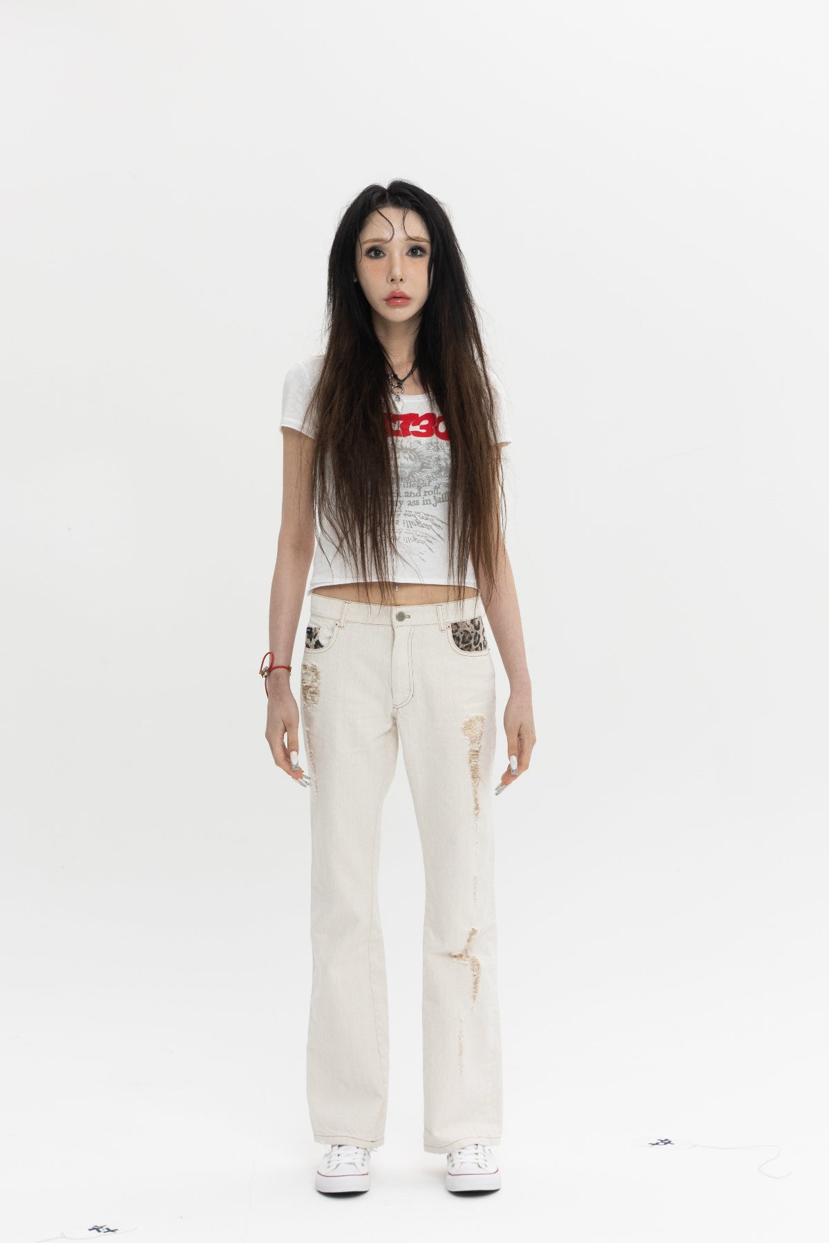 LEOPARD BOOTSCUT PANTS 레오파드 부츠컷 팬츠