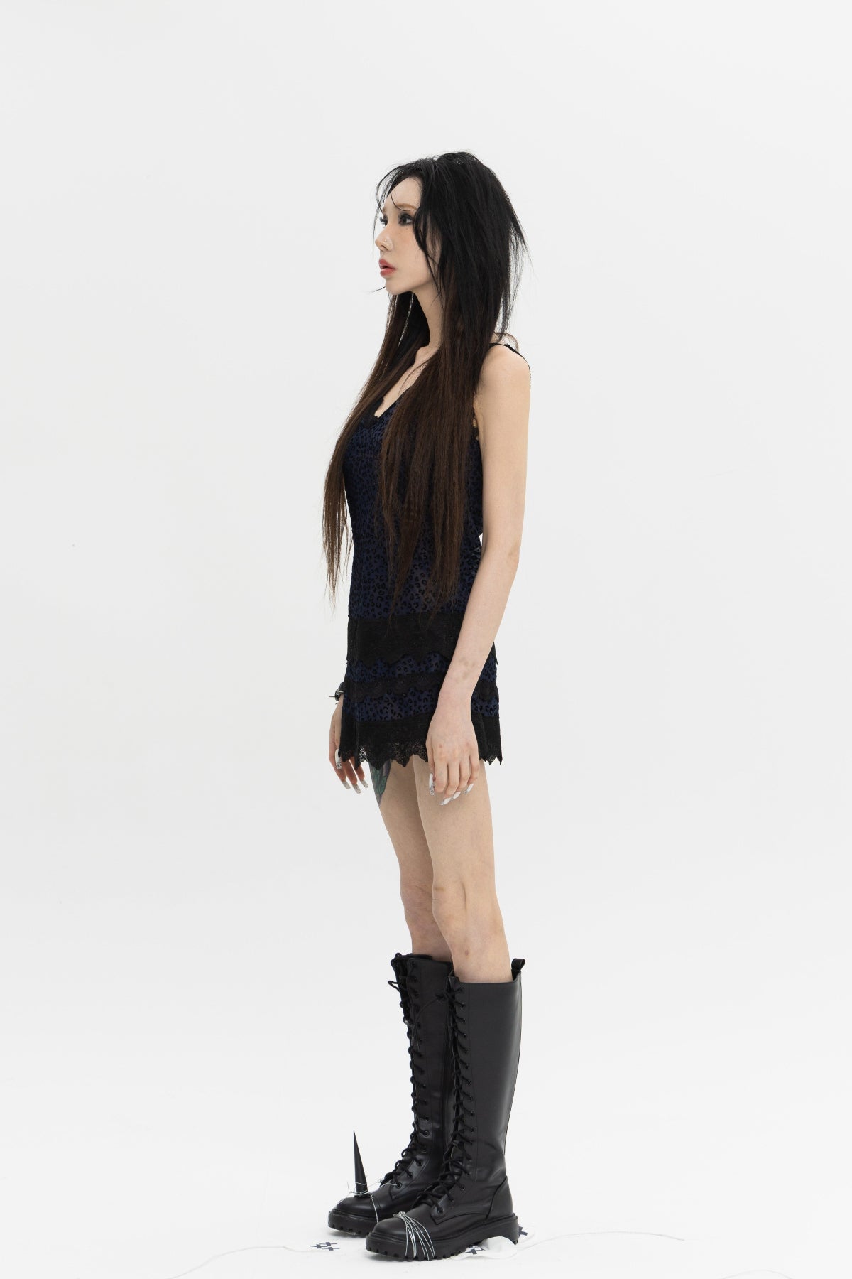 LEOPARD SLEEVELESS ONE PIECE DRESS 레오파드 슬리브리스 원피스 드레스