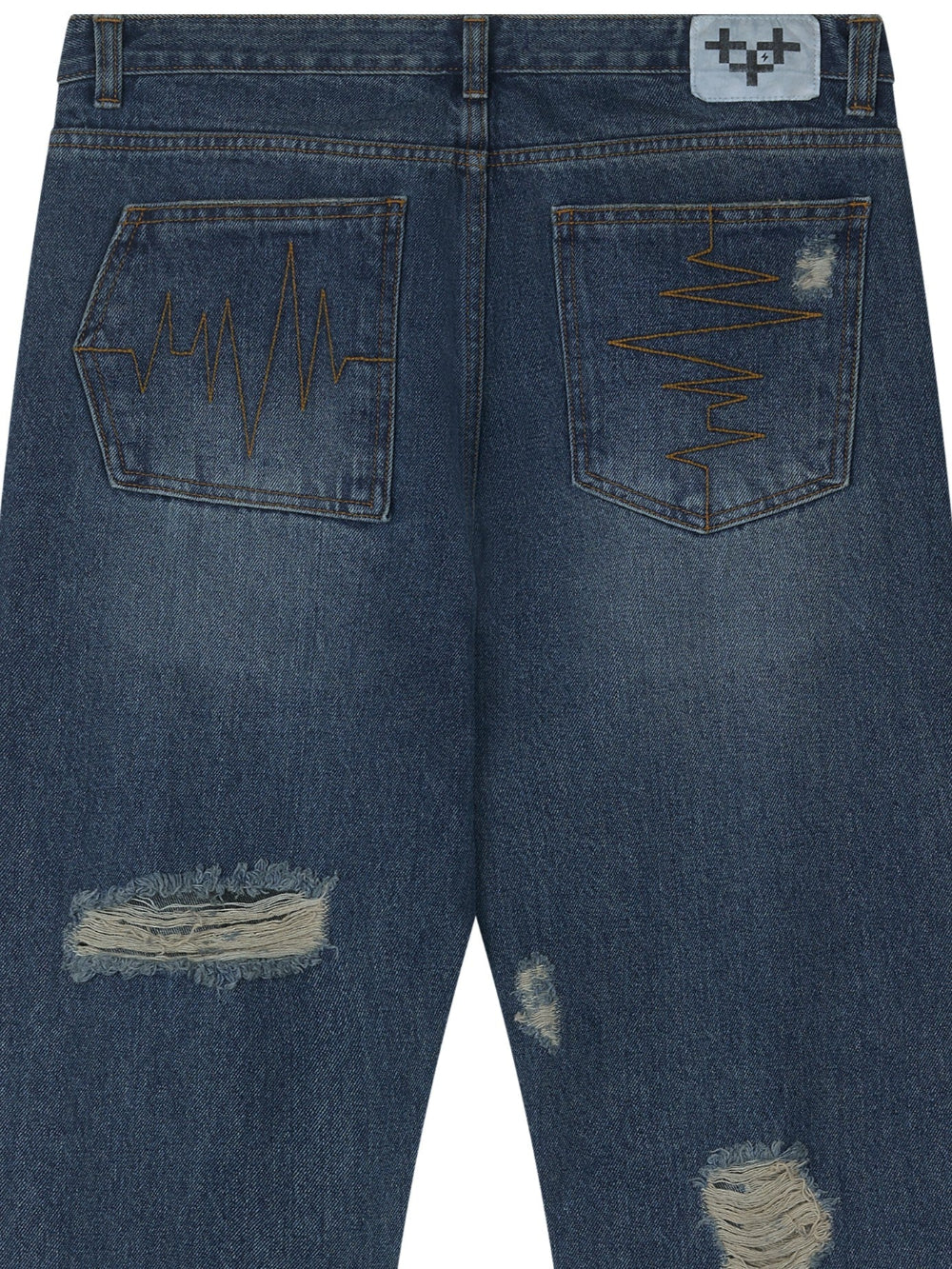 18 DAMAGE DENIM PANTS
