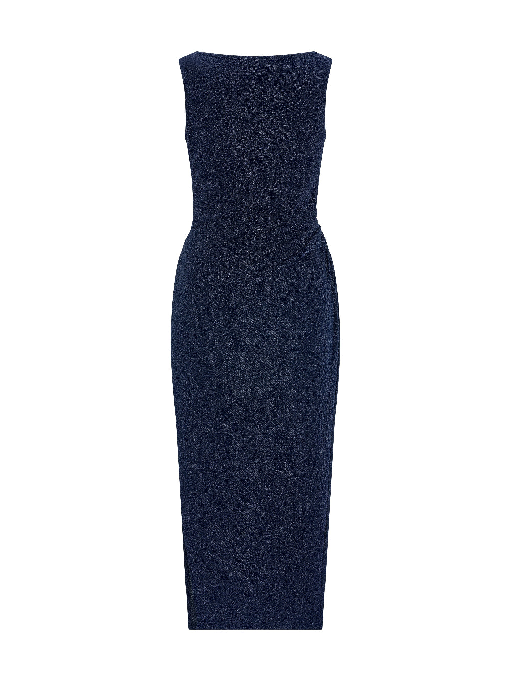 LONG PEARL DRAPE DRESS NAVY 롱 펄 드레이프 드레스 네이비