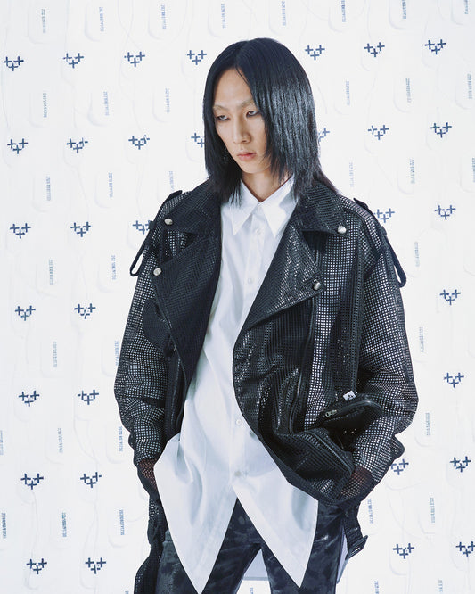 메쉬 라이더 자켓