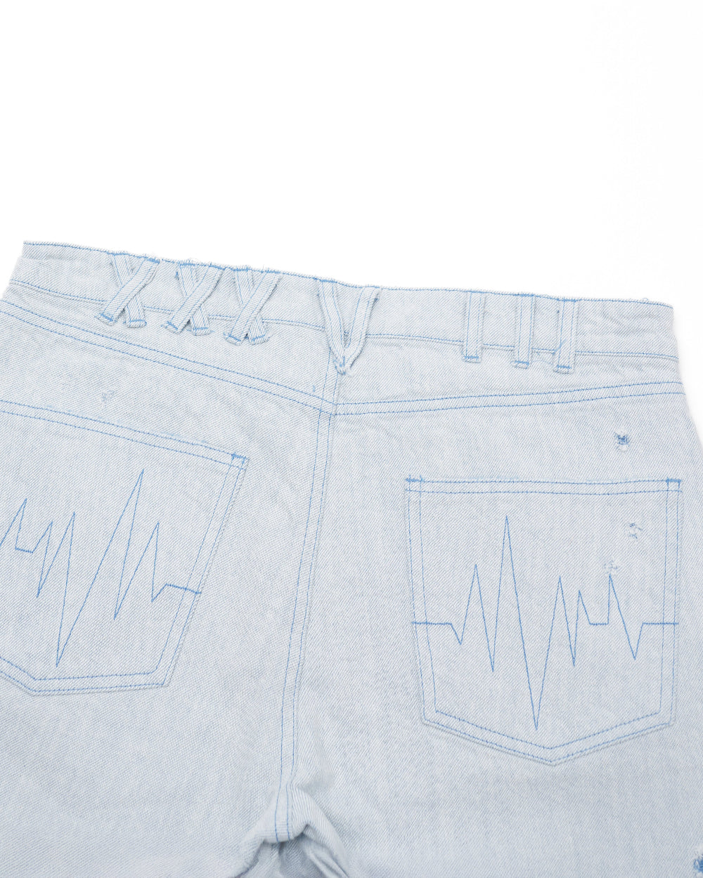 FLOWER DESTROYED SHORTS