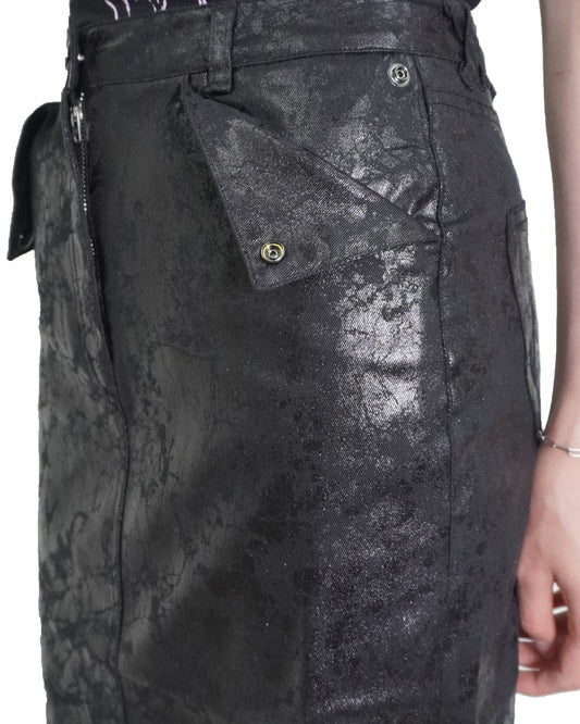 TRIANGULAR POCKET SKIRT