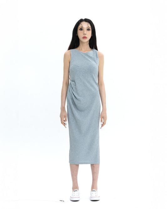 펄 드레이프 드레스