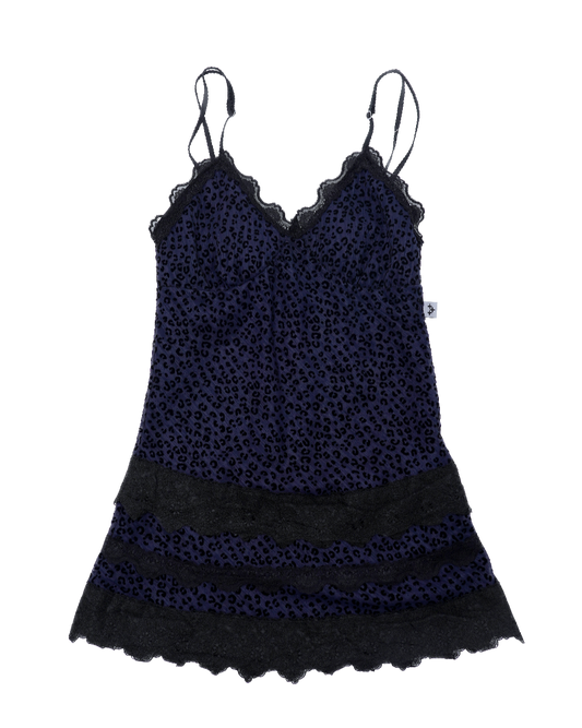 LEOPARD SLEEVELESS ONE PIECE DRESS 레오파드 슬리브리스 원피스 드레스