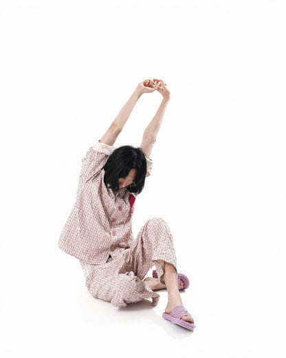 HEART SHAPED PAJAMA PANTS