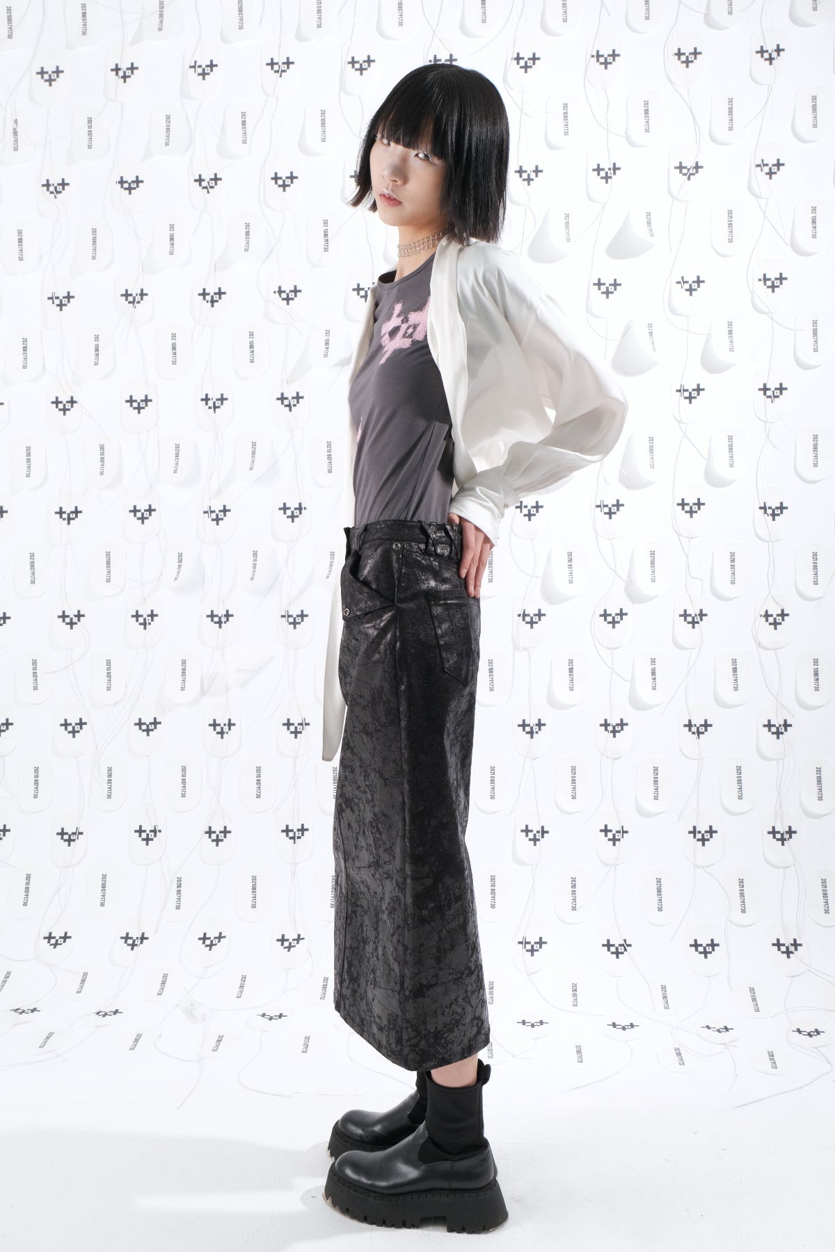 TRIANGLE POCKET SKIRT 삼각 포켓 스커트
