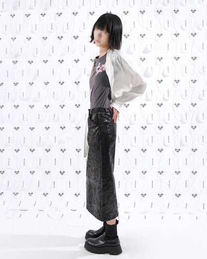 삼각 포켓 스커트