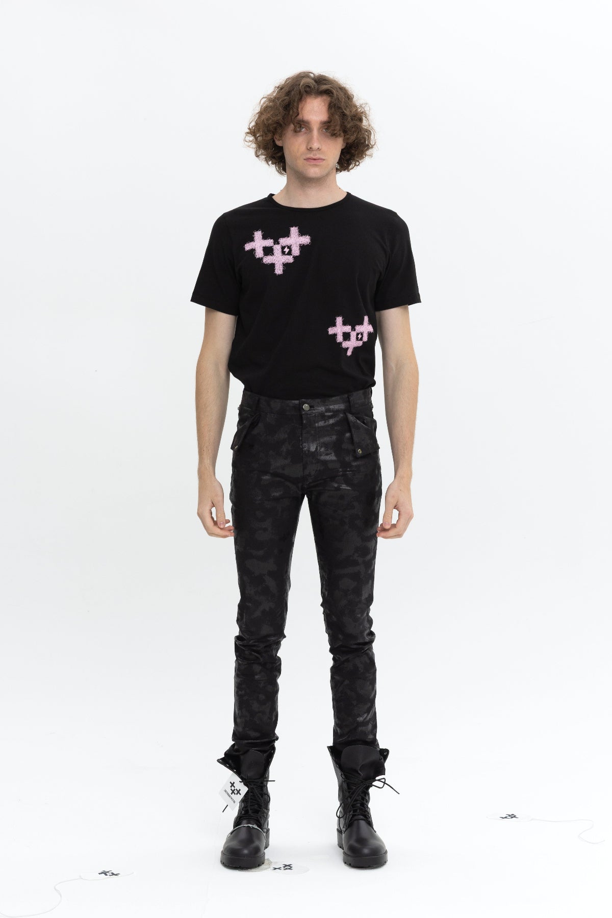 TRIANGLE POCKET SKINNY PANTS MEN 남성 삼각 포켓 스키니 팬츠