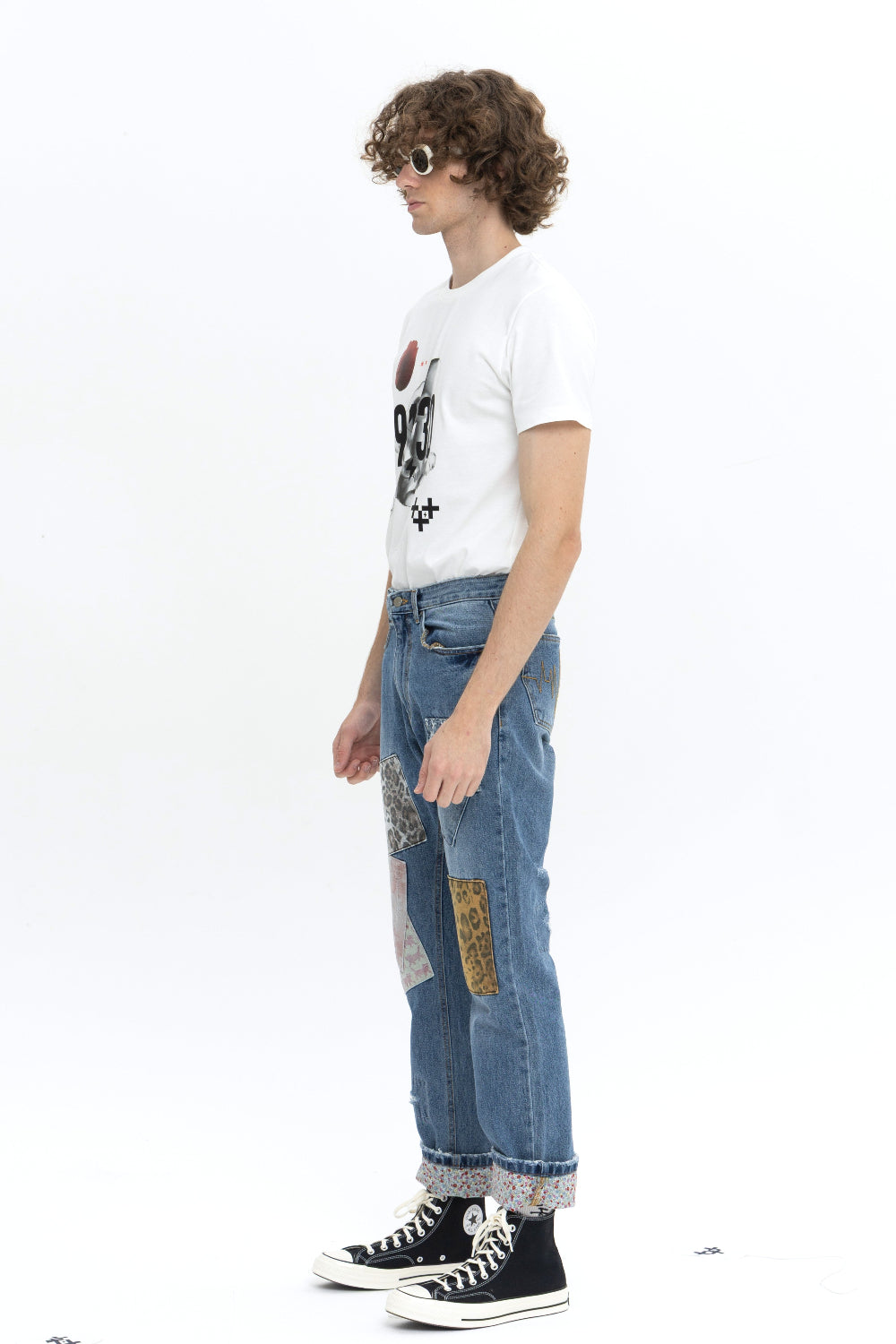 11 PATCHED DENIM PANTS 11 패치드 데님 팬츠