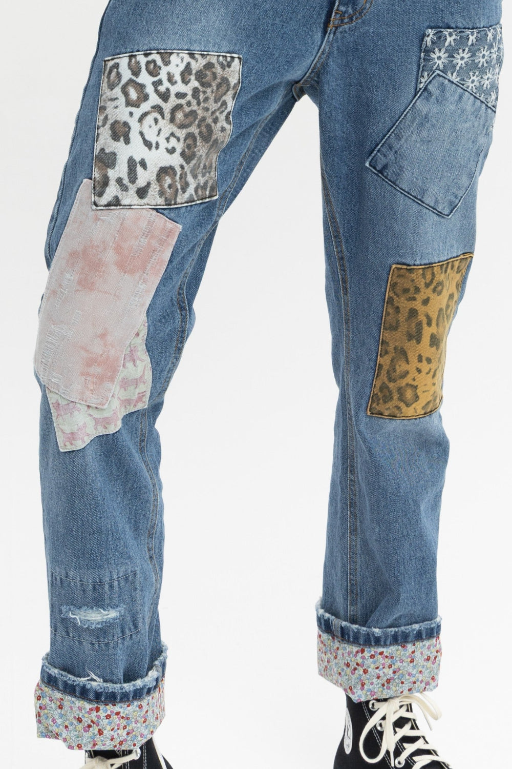 11 PATCHED DENIM PANTS 11 패치드 데님 팬츠