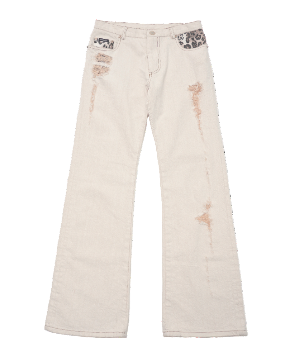 LEOPARD BOOTSCUT PANTS 레오파드 부츠컷 팬츠