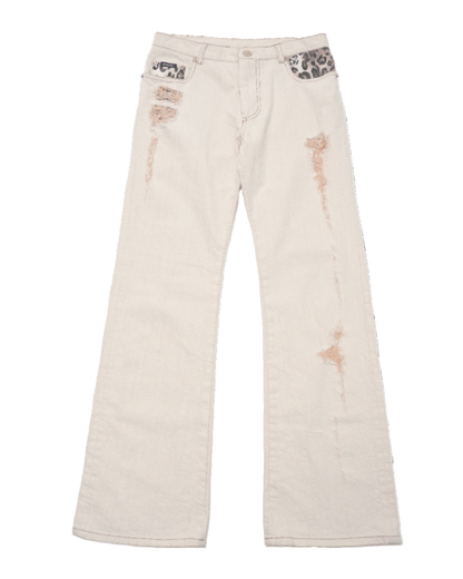 LEOPARD BOOTSCUT PANTS 레오파드 부츠컷 팬츠