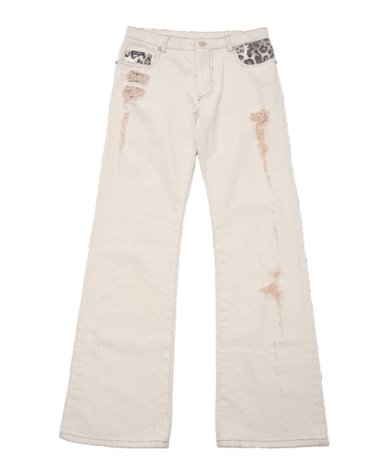 LEOPARD BOOTSCUT PANTS 레오파드 부츠컷 팬츠