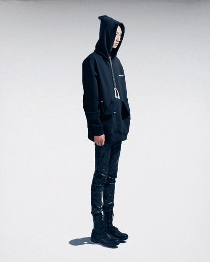 MESH HEART WIZARD HOODY