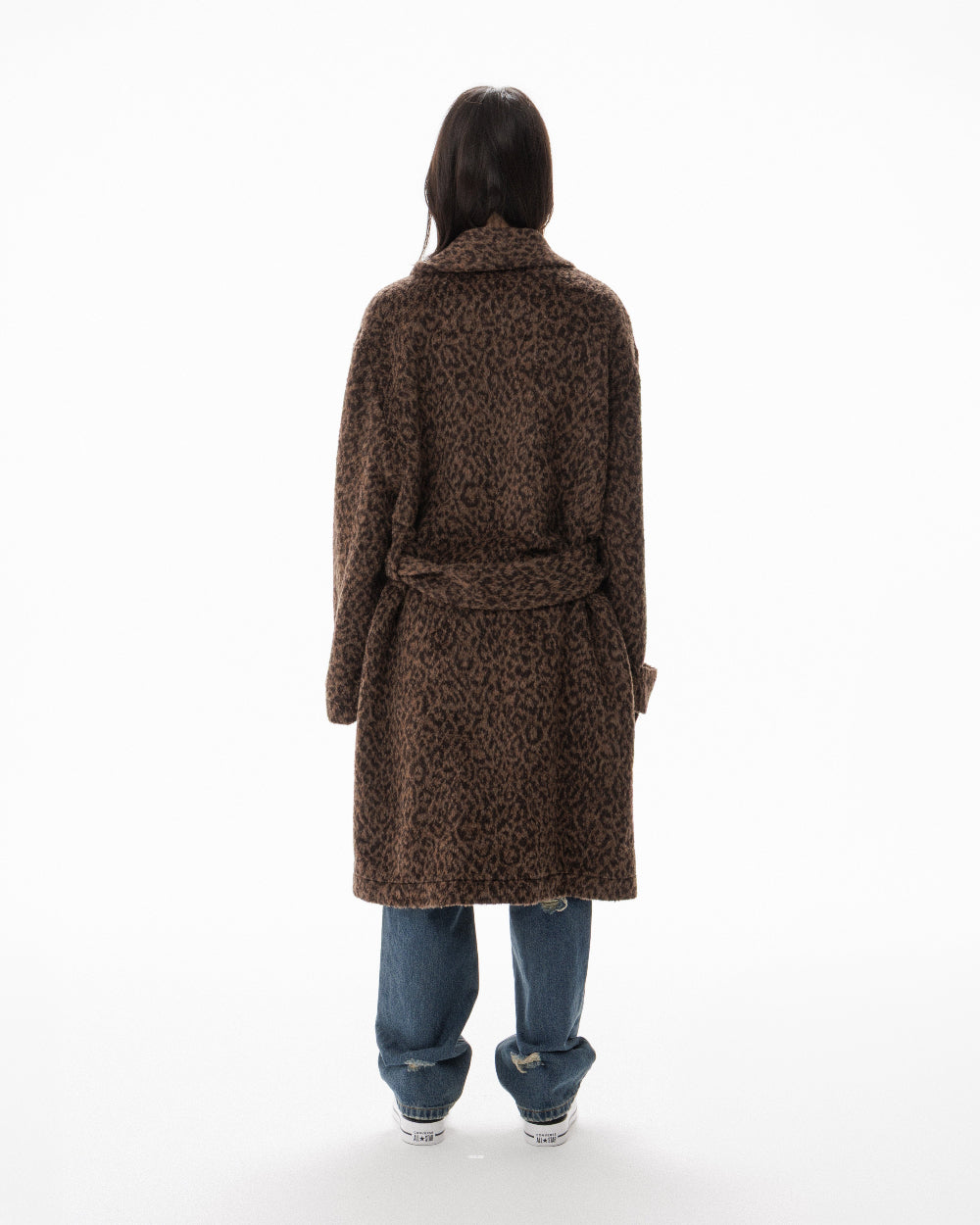 LEOPARD ROBE COAT