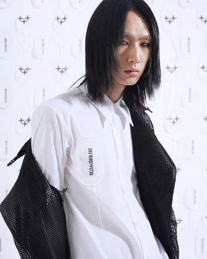 남자 히든 튤립 셔츠