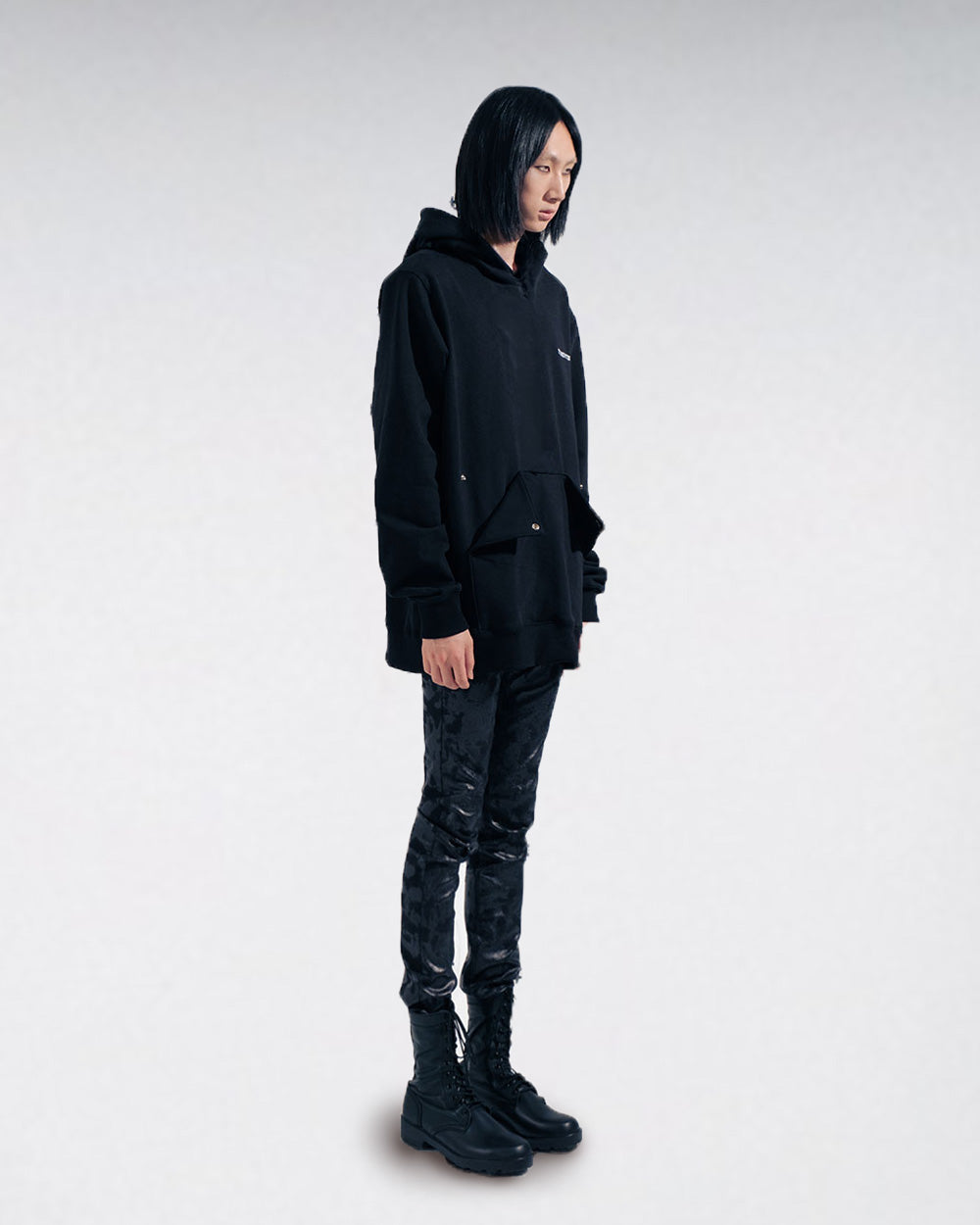 MESH HEART WIZARD HOODY
