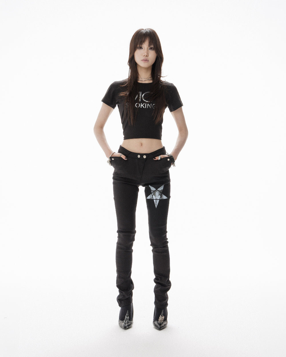 PENTAGRAM SKINNY PANTS