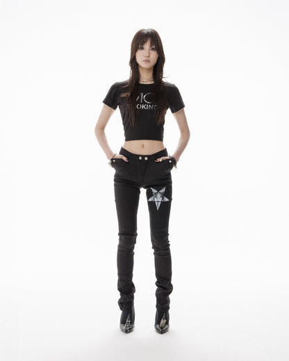 PENTAGRAM SKINNY PANTS