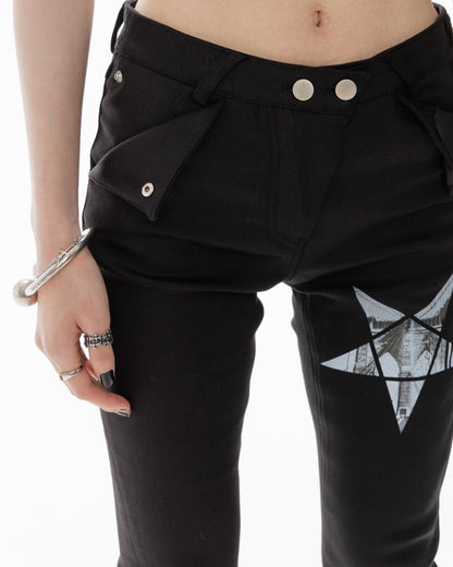 PENTAGRAM SKINNY PANTS