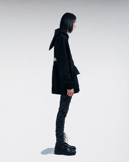 MESH HEART WIZARD HOODY