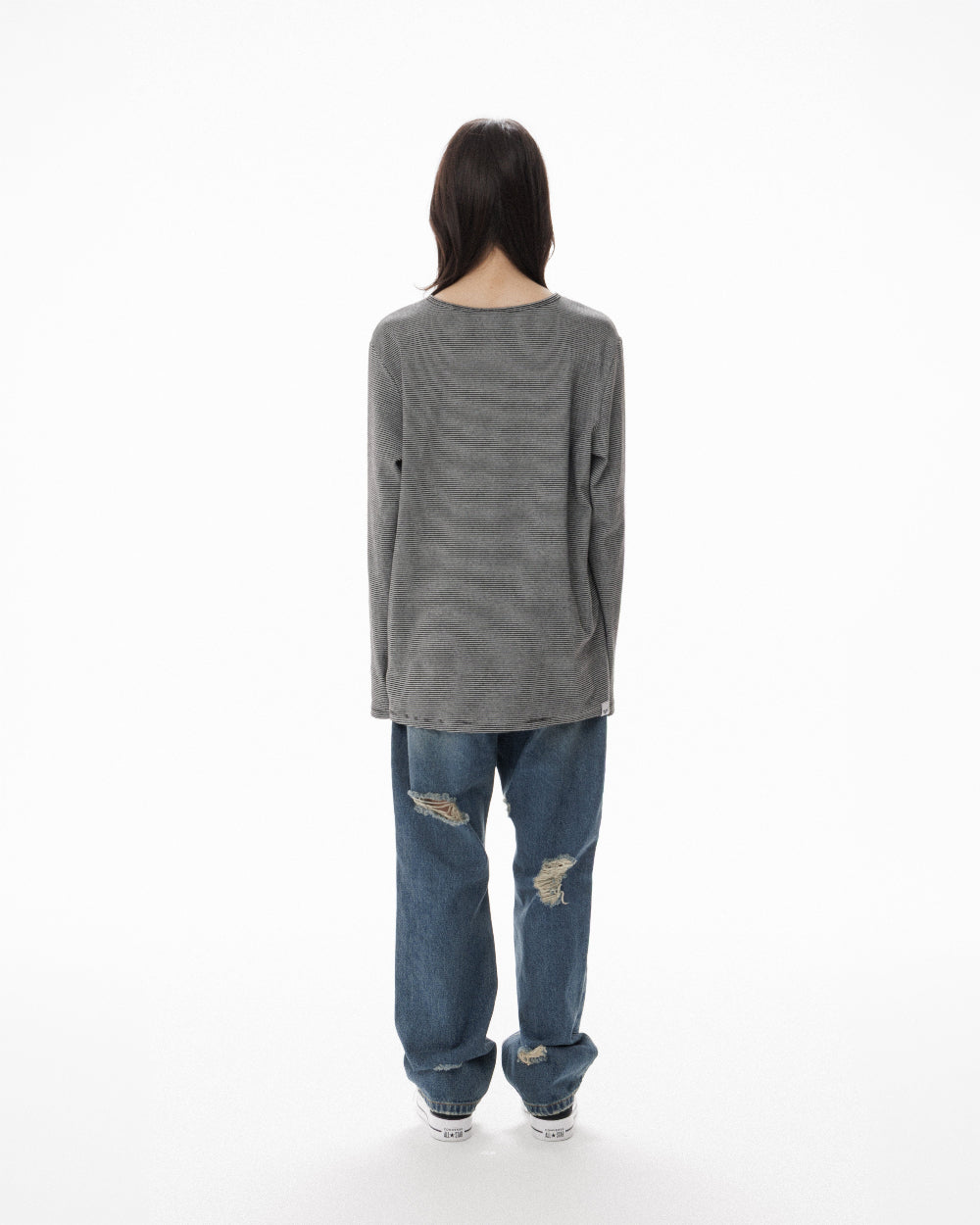 18 DAMAGE DENIM PANTS