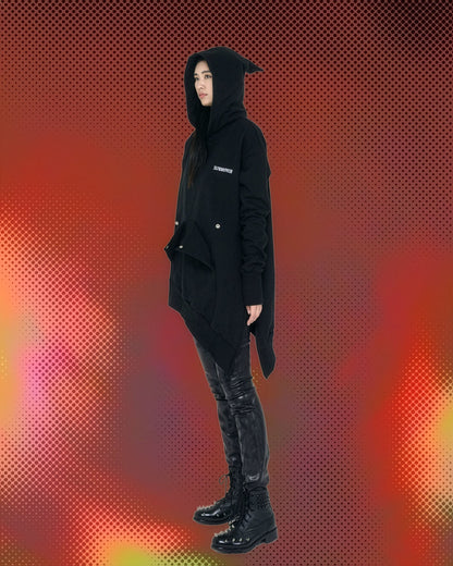 블랙 위자드 후디