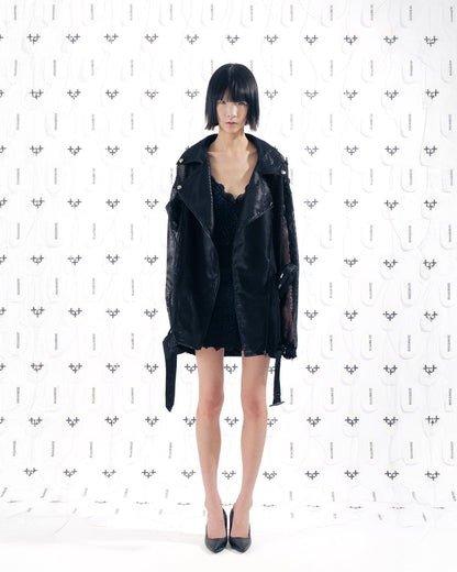 메쉬 라이더 자켓