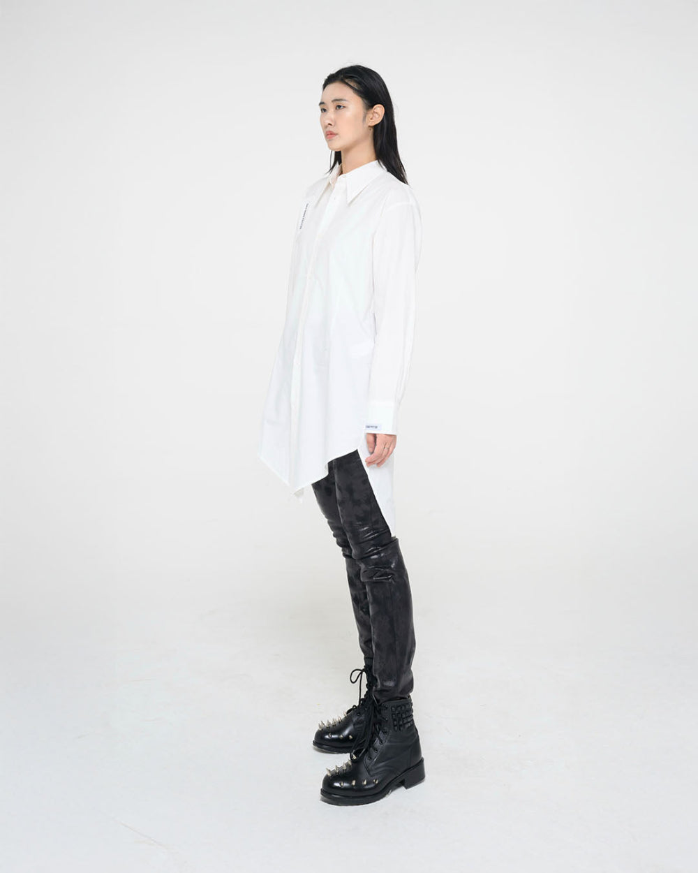 W 91730 HIDDEN TULIP SHIRTS 여성 히든 튤립 셔츠