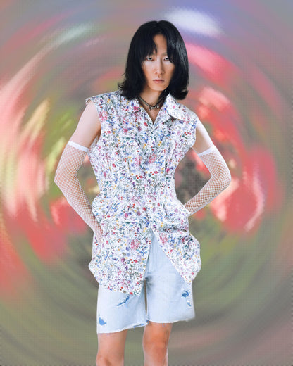 FLOWER GRUNGE SHIRTS