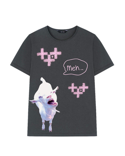 CHIC GOAT T-SHIRT 쉬크 고트 티셔츠