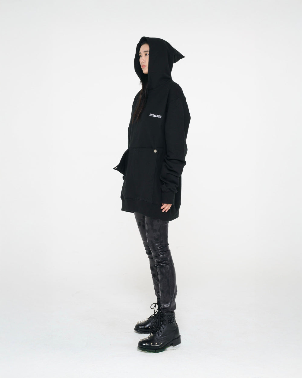 GOBLIN MESH HEART HOODY 고블린 메쉬 하트 후디