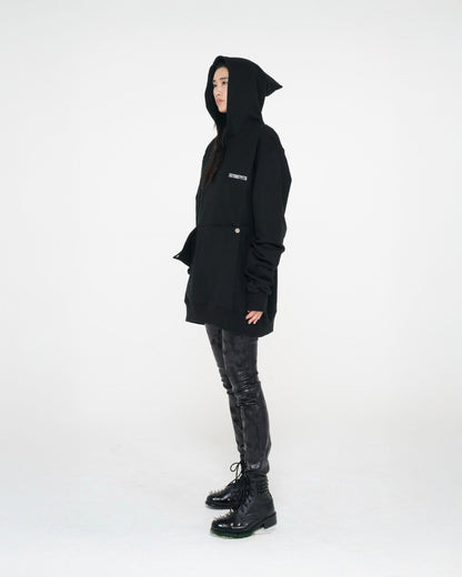 GOBLIN MESH HEART HOODY 고블린 메쉬 하트 후디