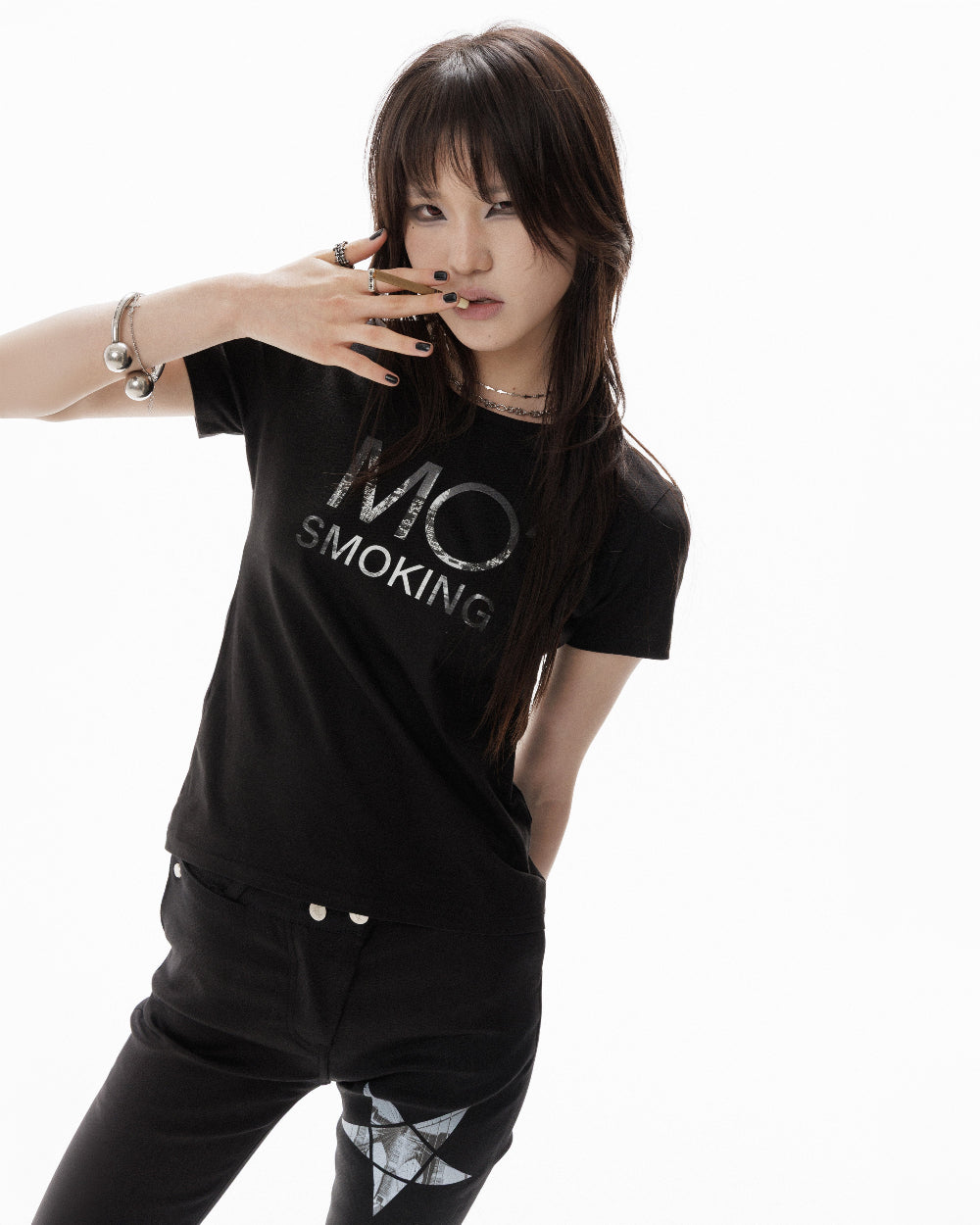 MO SMOKING T-SHIRT