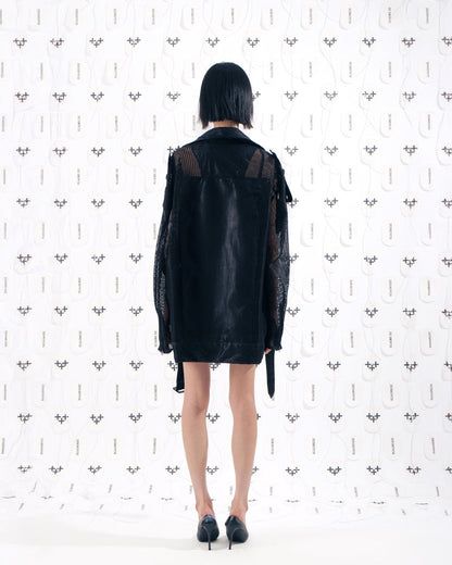 메쉬 라이더 자켓