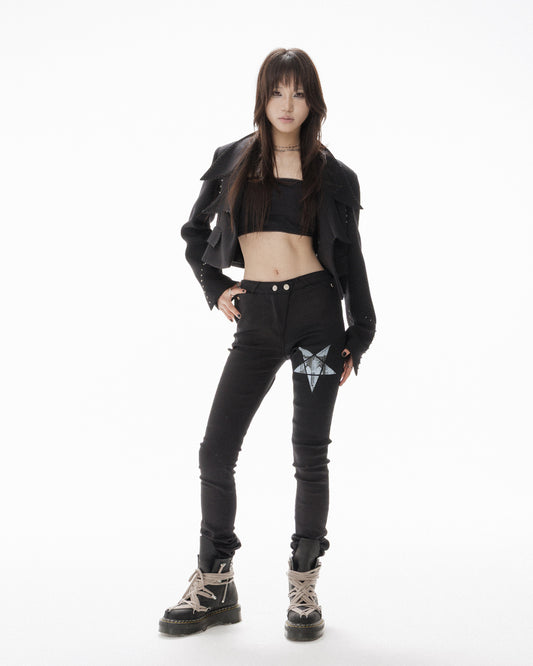 PENTAGRAM SKINNY PANTS