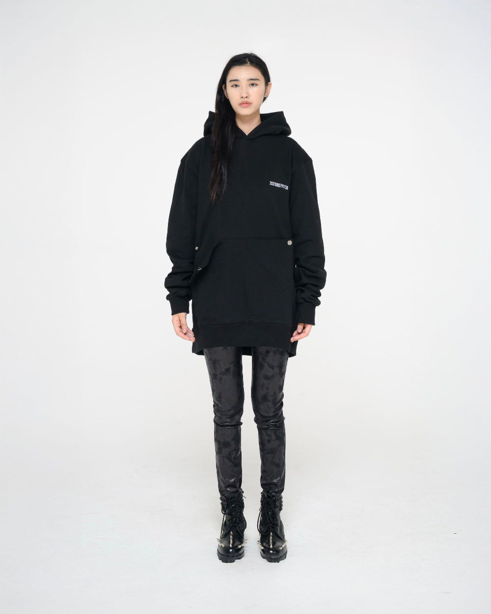 GOBLIN MESH HEART HOODY 고블린 메쉬 하트 후디