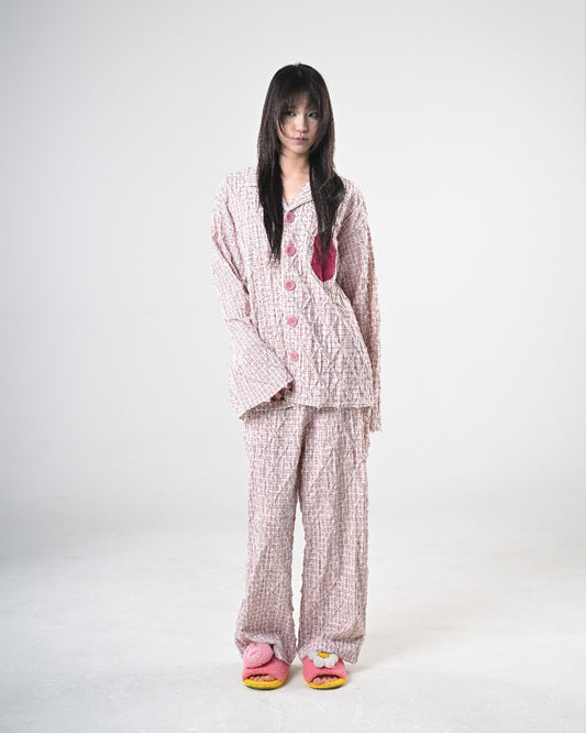 HEART SHAPED PAJAMA PANTS