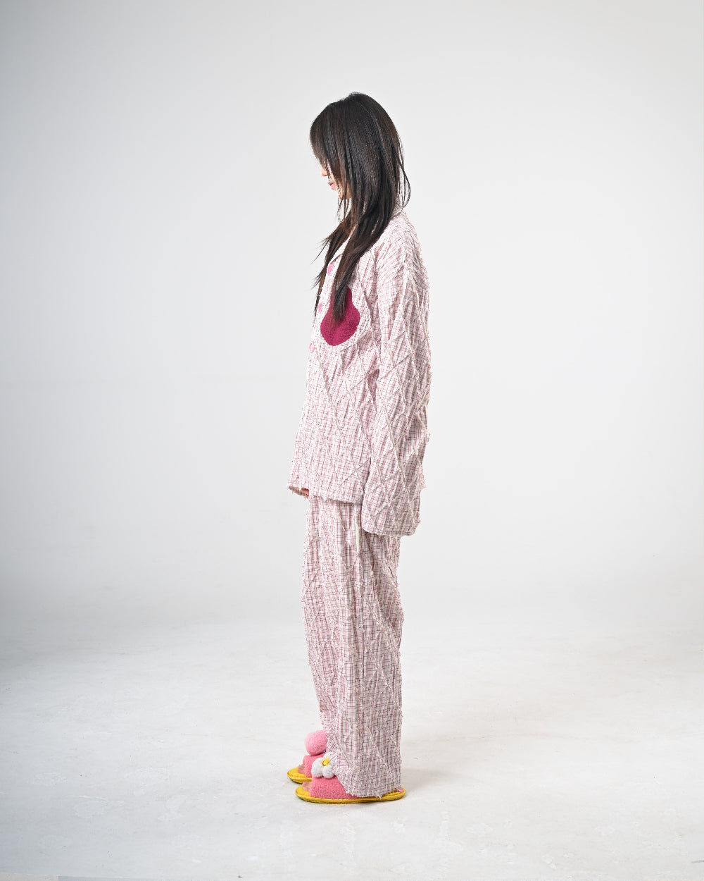 HEART SHAPED PAJAMA TOP