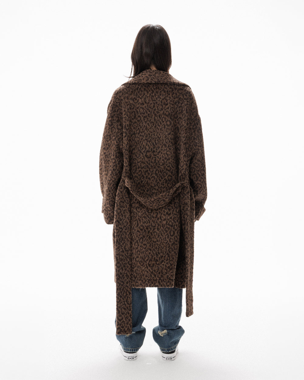 LEOPARD ROBE COAT