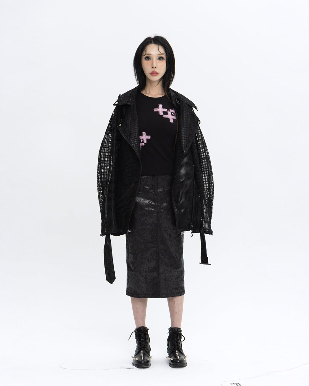 메쉬 라이더 자켓