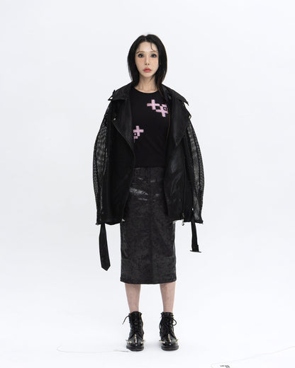 메쉬 라이더 자켓