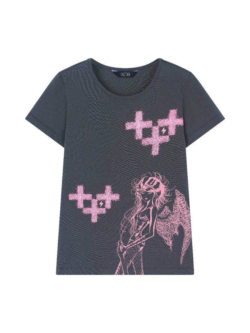 ANGEL NOIR T-SHIRTS 앤젤 느와르 티셔츠