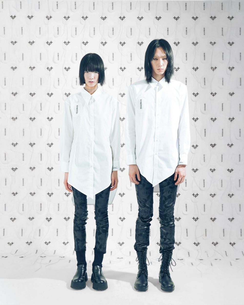 여성 히든 튤립 셔츠