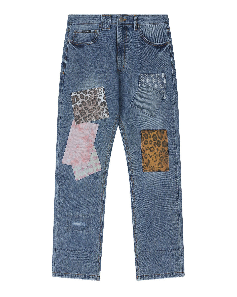 11 PATCHED DENIM PANTS 11 패치드 데님 팬츠