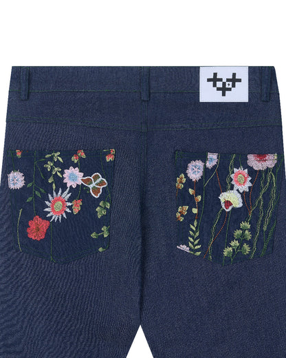 FLOWER BOOTSCUT PANTS  플라워 부츠컷 팬츠
