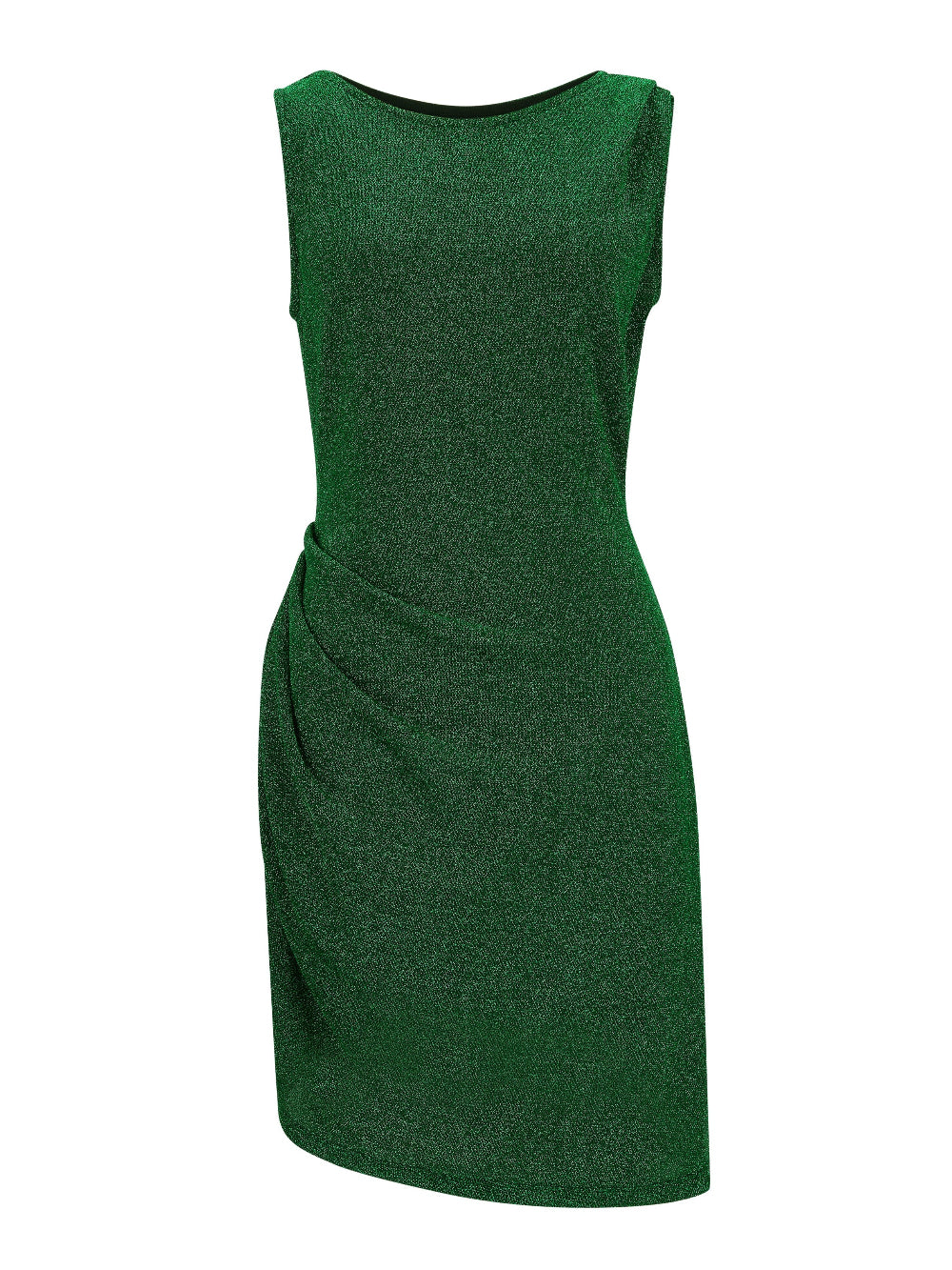 [LIMITED] PEARL DRAPE DRESS GREEN MINI 숏 펄 드레이프 드레스 미니 그린