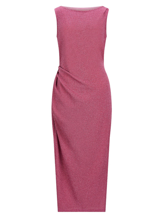 [LIMITED] PEARL DRAPE DRESSES WITH SHORT SLIT 짧은 절개 펄 드레이프 드레스