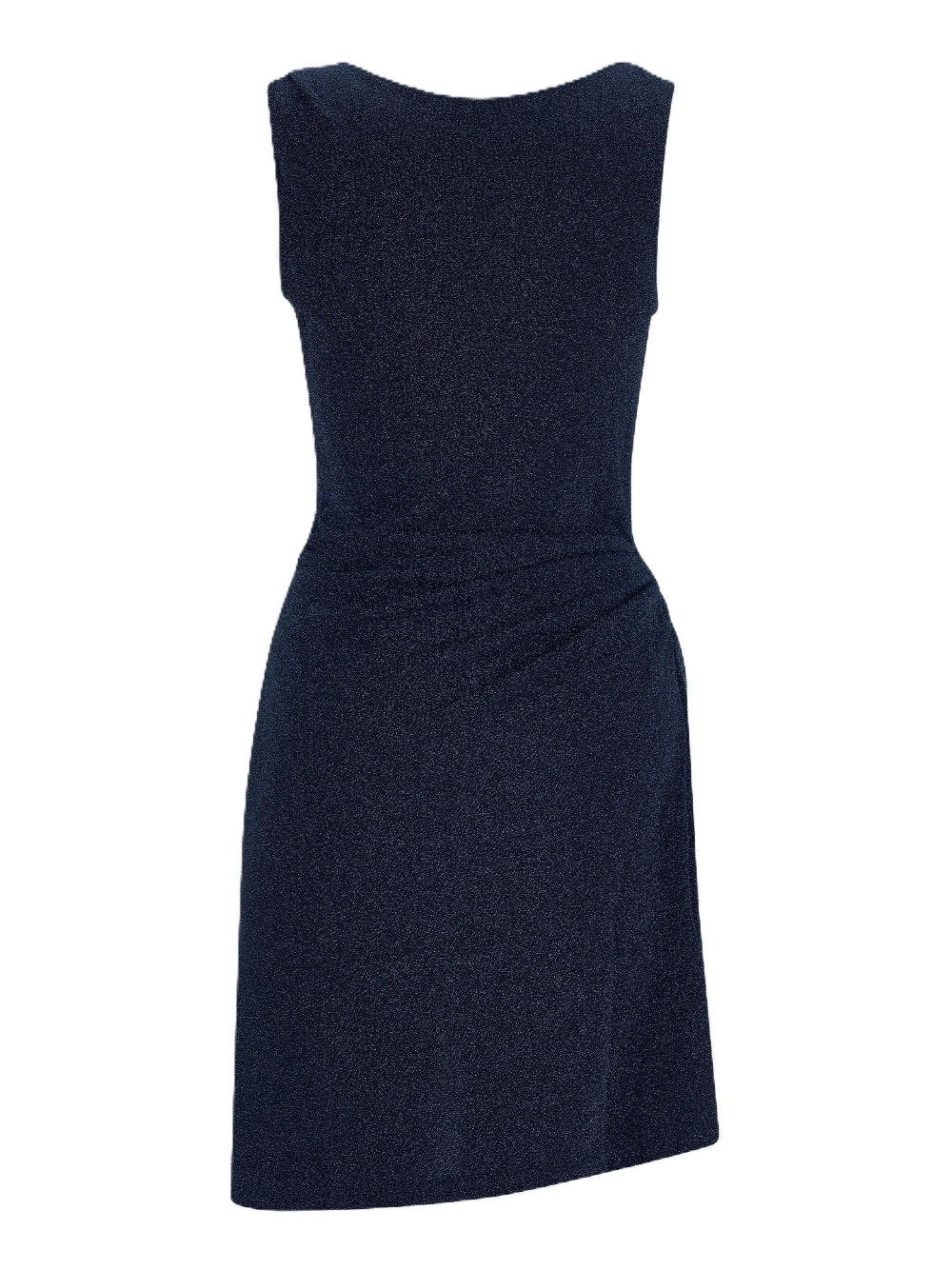 SHORT DRAPE DRESS NAVY 숏 드레이프 드레스 네이비